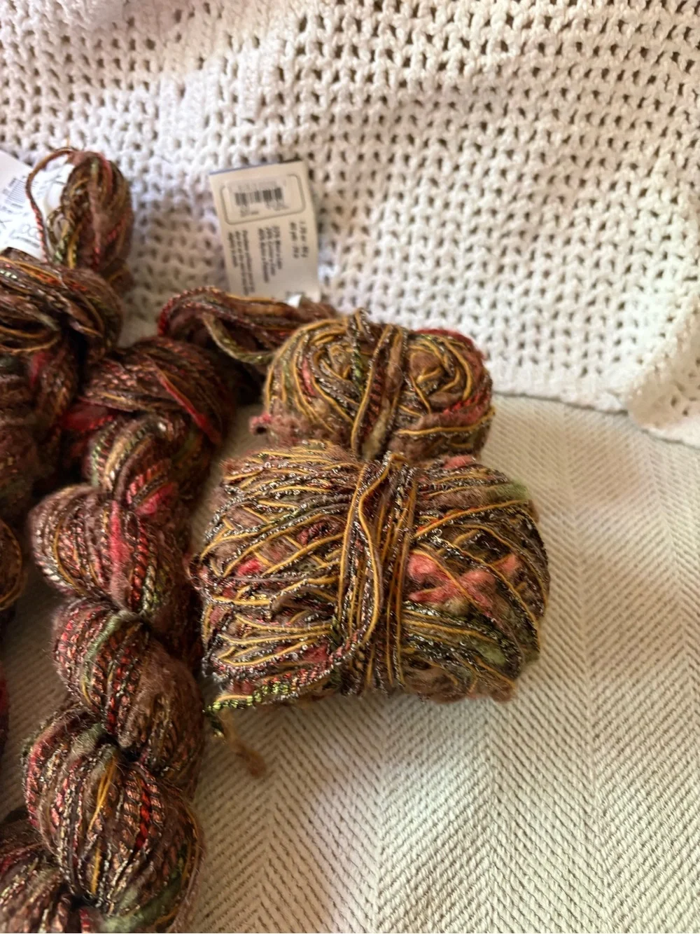 Trilogy Multicolor Brown Yarn - Home Accents